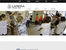 Tablet Screenshot of lareira.org.br